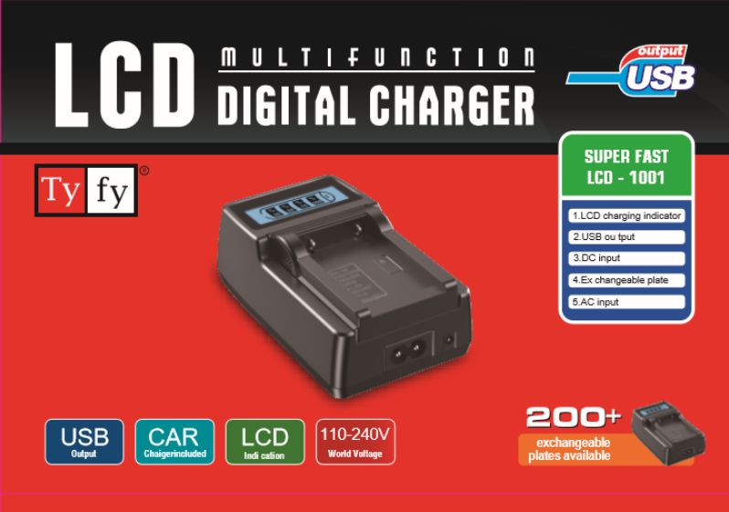 TyFy Battery Charger LCD 1001 - Image 2