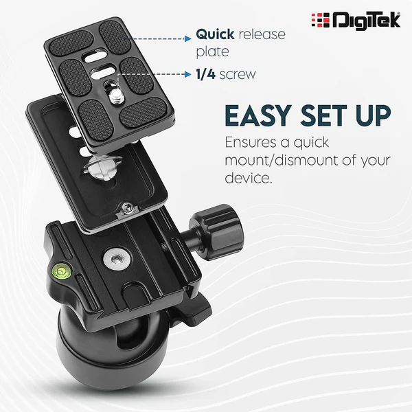 Digitek (DVH-002) Lightweight Ball Head - Image 4