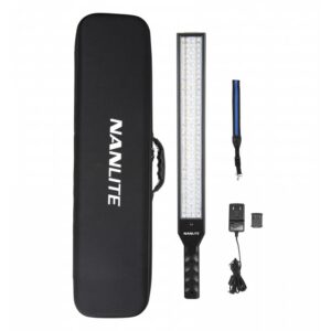 Nanlite Mixwand 18 II RGB Light with Barn Door & Diffuser Kit