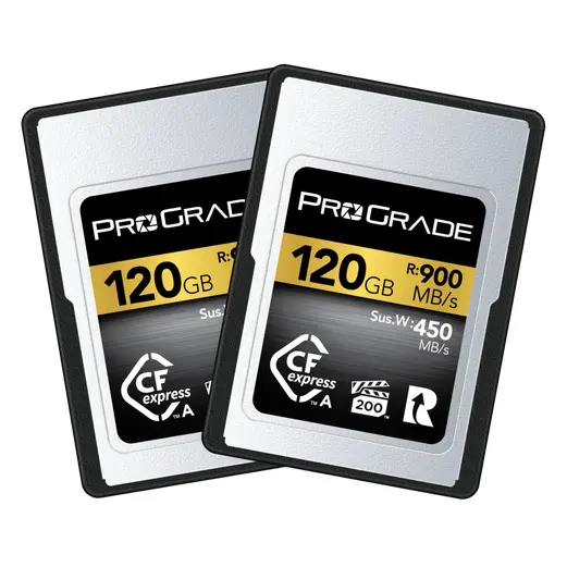 ProGrade Digital 120GB CFexpress 2.0 Type A Memory Card -2 Pack