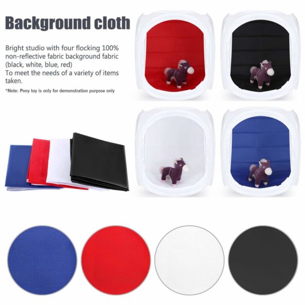 Osaka 60×60 cm Portable Photo Studio Shooting Tent - Image 4