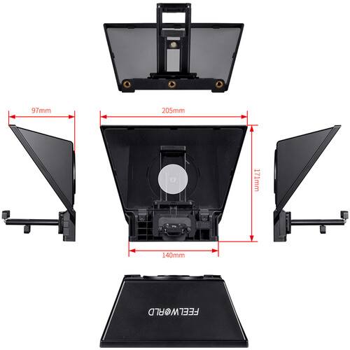 FeelWorld Portable TP2 Teleprompter - Image 11