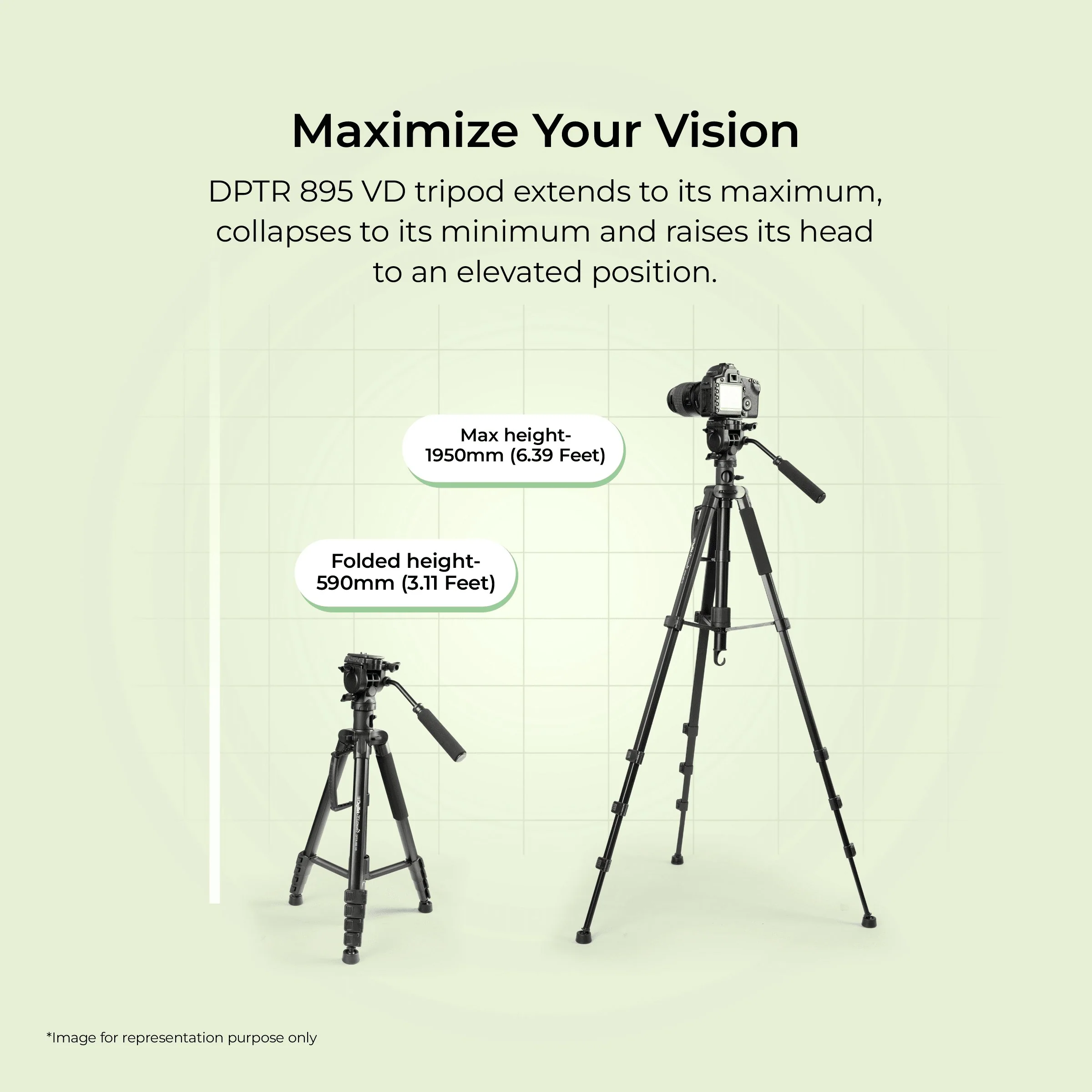 Digitek DPTR 895VD Professional Tripod - Image 4