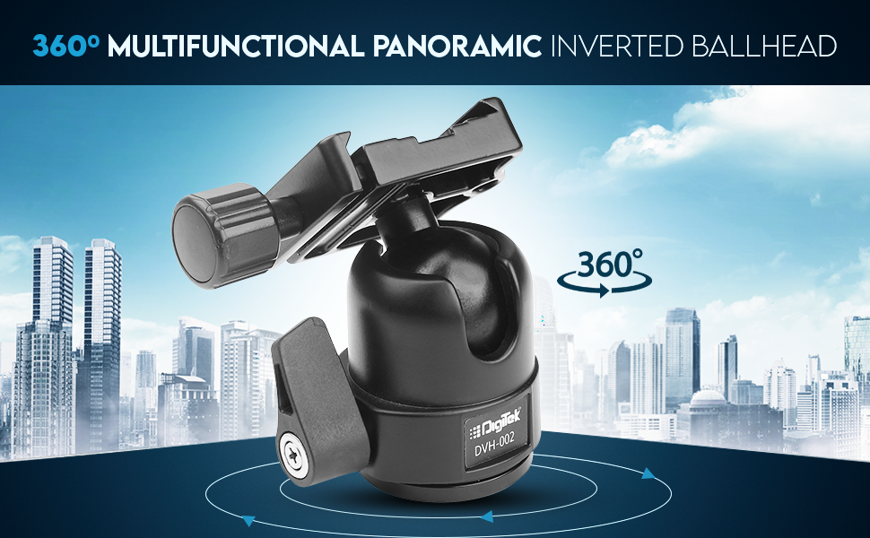 Digitek (DVH-002) Lightweight Ball Head - Image 8