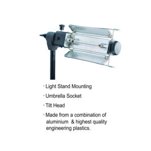 SONIA PLS Porta Light with 1000 Watt Halogen Tube (Silver)