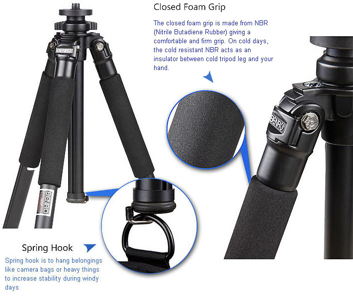 Benro Tripod A550FHD2 Kit - Image 6