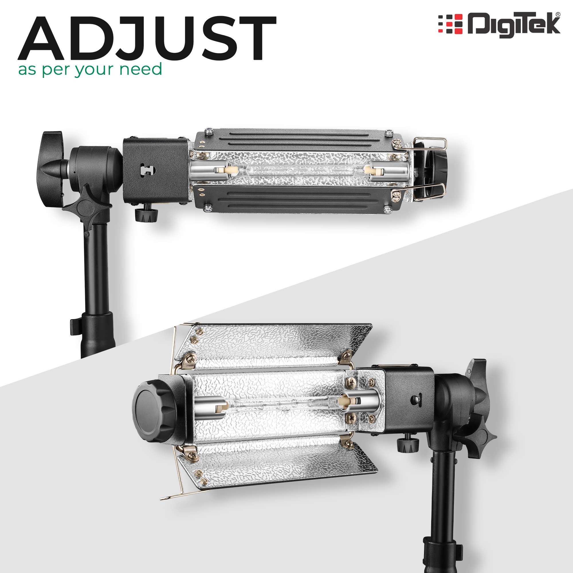 Digitek (DPL 003) Porta Light with 1000 Watt Halogen Tube - Image 5
