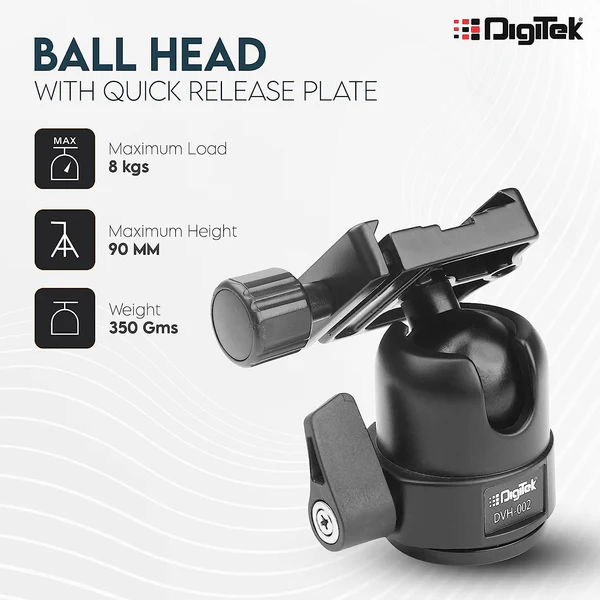 Digitek (DVH-002) Lightweight Ball Head - Image 2
