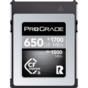 ProGrade Digital 650GB CFexpress 2.0 Type B Cobalt Memory Card