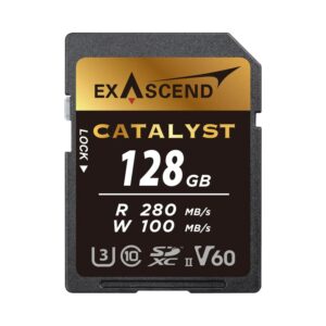 Exascend  V60 128GB Catalyst UHS-II SDXC  Memory Card