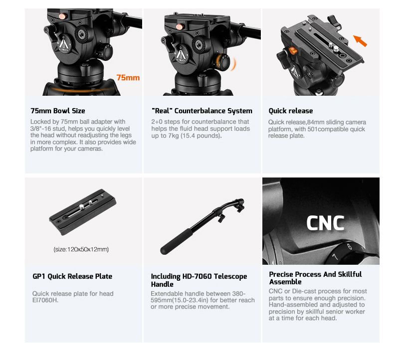 E-Image TRIPOD EI-7060 - Image 4