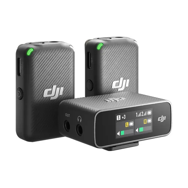 DJI Mic Wireless Microphone System 2TX + 1RX