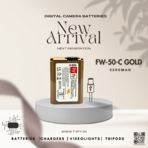 Tyfy TYPE-C Gold Series Batteries (For Sony-FW50-C)