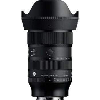 Sigma 17-40mm f/1.8 DC Art Lens Sony E