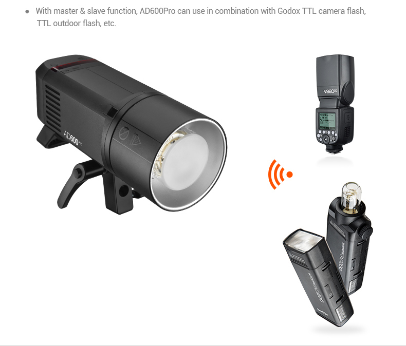 Godox AD600Pro Witstro All-in-One Outdoor Flash - Image 9