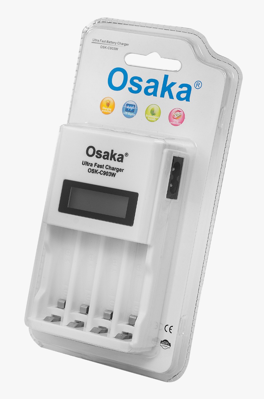 Osaka Ultra Fast Charger OSK-C903W LCD Charger