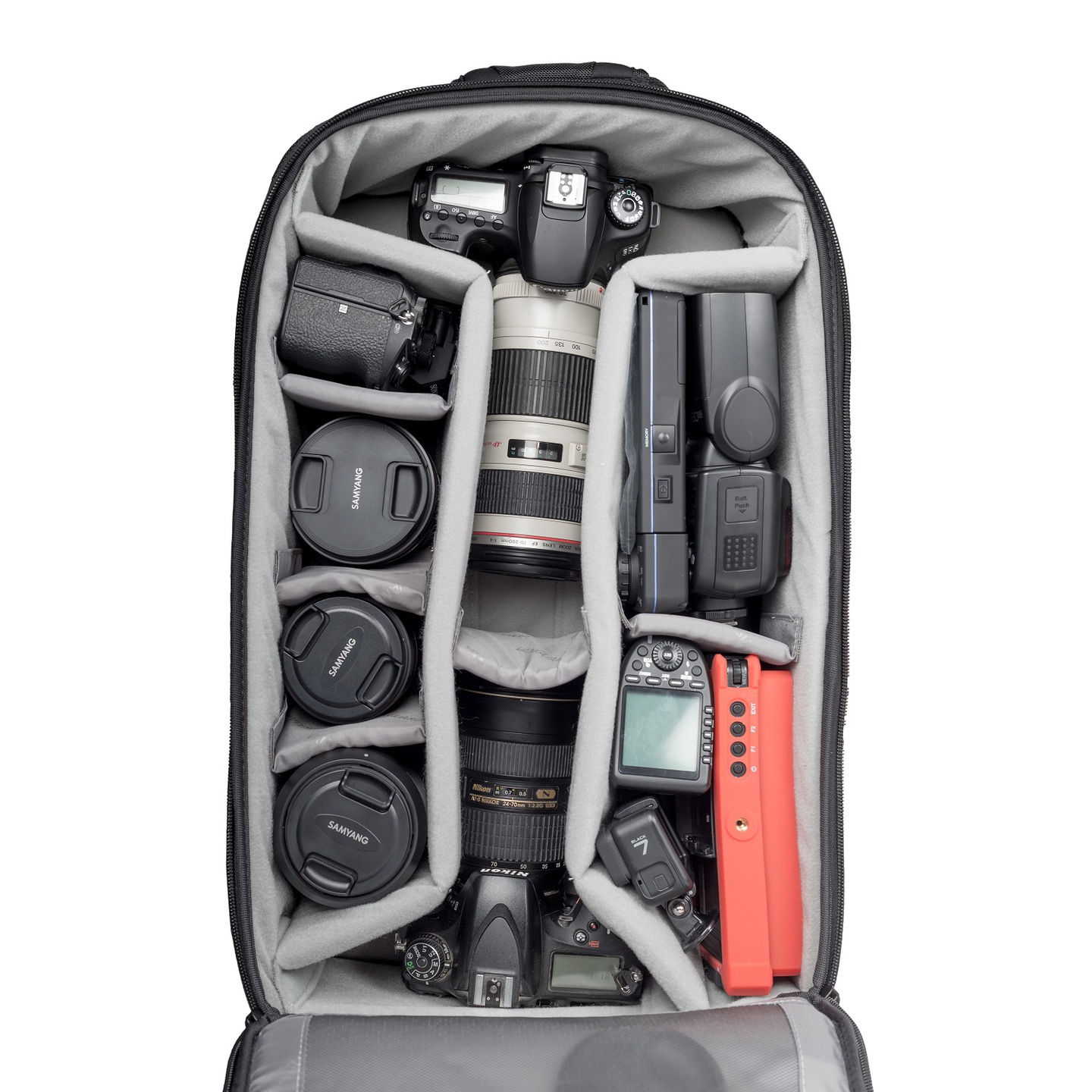 Vanguard VEO Select 49BF Backpack Black/Green - Image 3