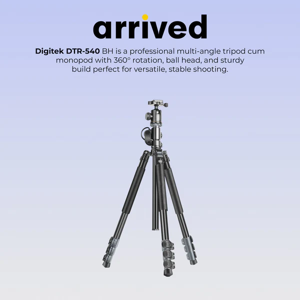Digitek DTR 540 BH Professional Tripod - Image 3