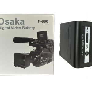 Osaka NP-F990M 19800mAh High Power Long Duration Battery