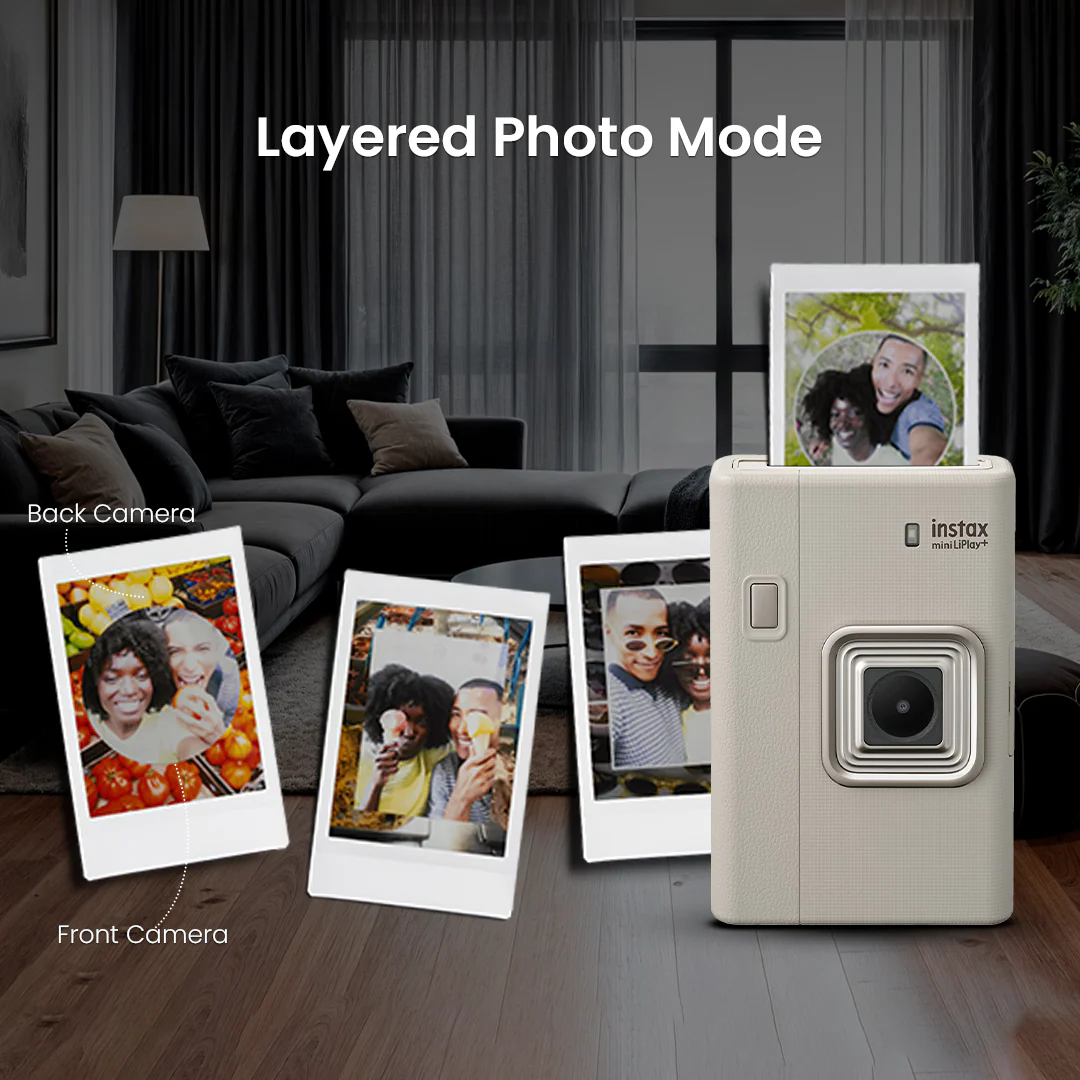 FUJIFILM Instax mini LiPlay+ Hybrid Instant Camera - Image 2
