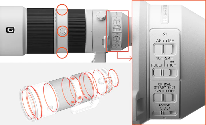 Sony Lens FE 200–600 mm F5.6–6.3 G OSS - Image 9