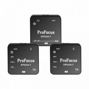 ProFocusSmart Microphone FM60 Dual Transmitter Microphone