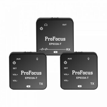 ProFocusSmart Microphone FM60 Dual Transmitter Microphone
