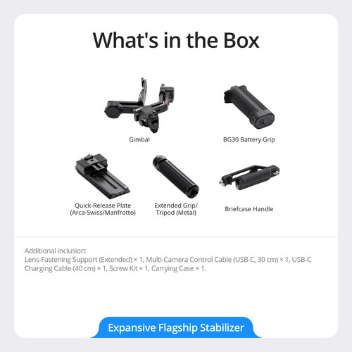 DJI RS4 Pro Combo Gimbal Stabilizer - Image 10