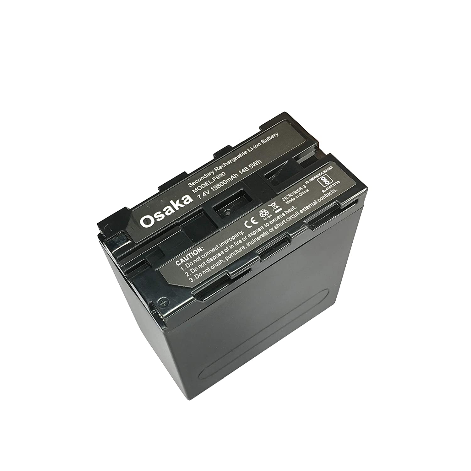 Osaka NP-F990M 19800mAh High Power Long Duration Battery - Image 2