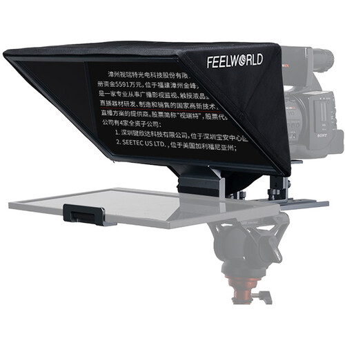 FeelWorld TP16 Folding Teleprompter with Remote Control for Tablets - Image 2