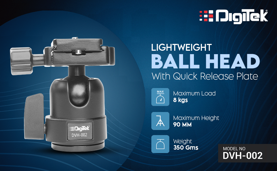 Digitek (DVH-002) Lightweight Ball Head - Image 7