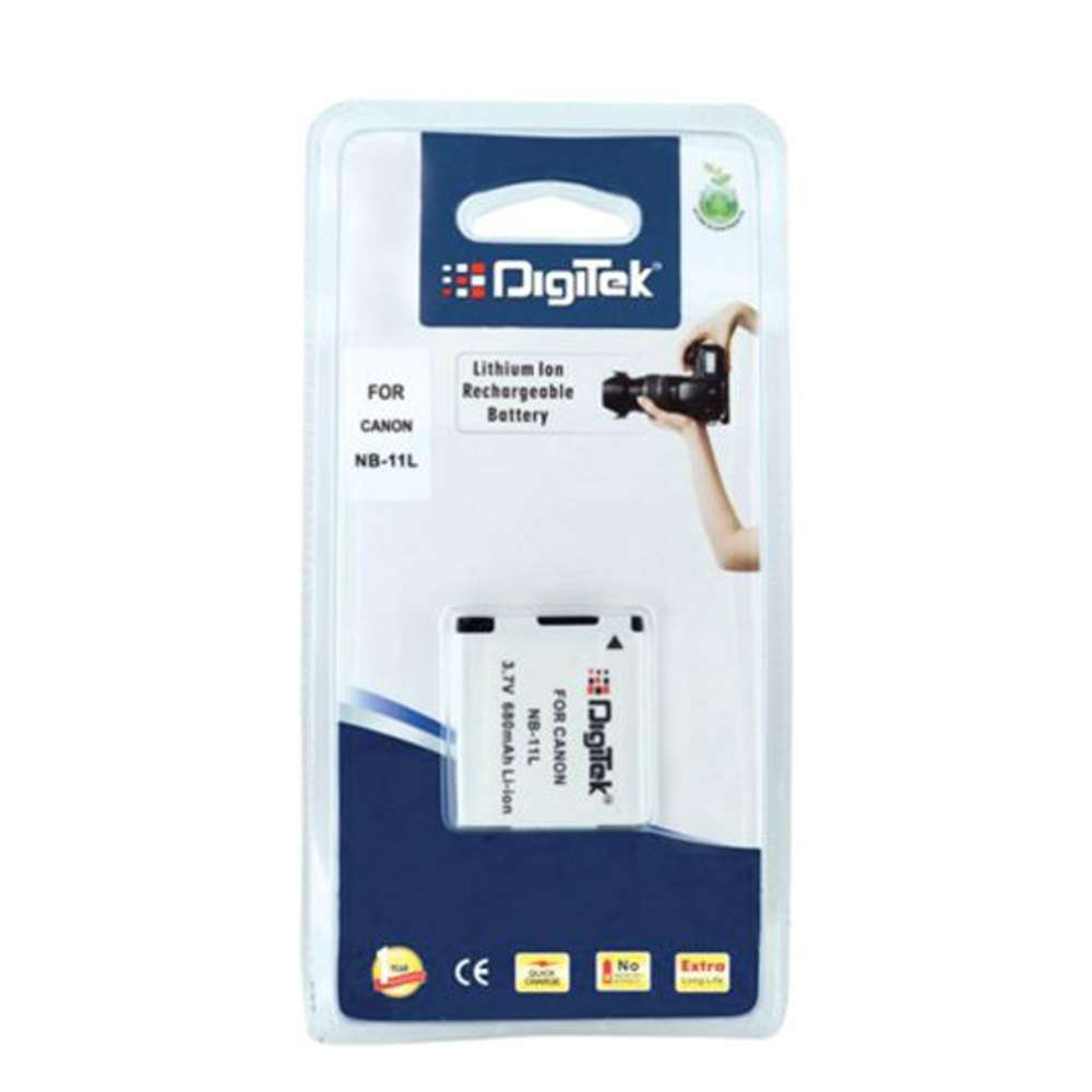 DIGITEK® (NB-11L) 690mAh Rechargeable Li-ion Batteries for Canon - Image 2