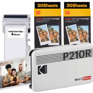 KODAK P210R  Retro Mini 2 White ICRG260 (BNDL)