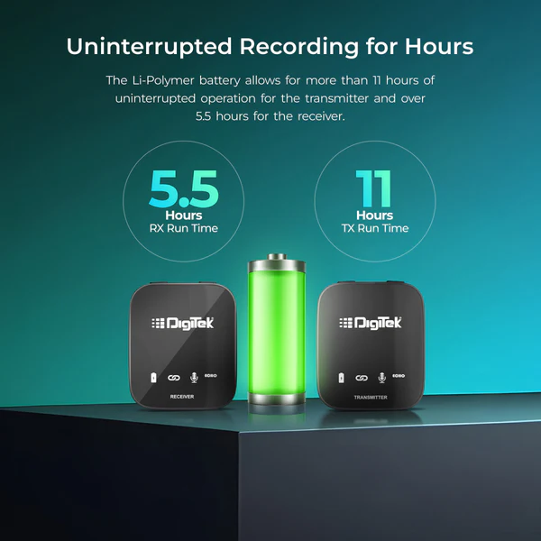 Digitek DWM-111 4 Channel Wireless Microphone System - Image 8