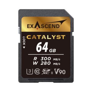 Exascend V90 64GB Catalyst  UHS-II SDXC Memory Card