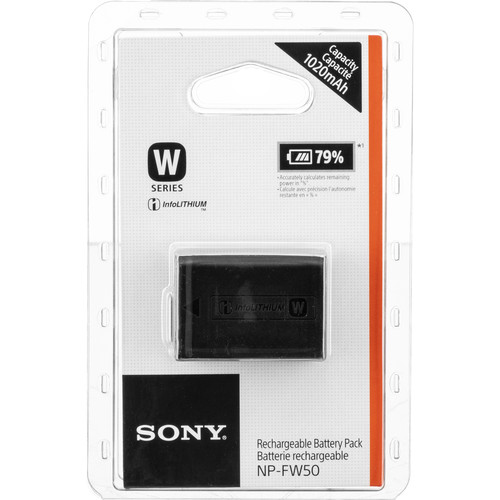 Sony NP-FW50 Lithium-Ion Rechargeable Battery (1020mAh) - Image 3