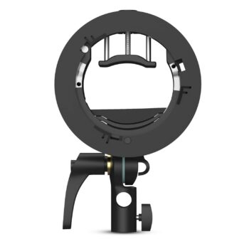 DIGITEK® (DFSB-005) Multipurpose S2 Type Speedlite Bracket for Round and Regular Head & Bowens Mount Accessories Like Softbox, Reflector, Snoot, Photo Umbrella and Barndoor Kit, Proudly Make