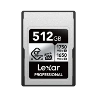 Lexar 512GB Professional CFexpress Type A Silver 4.0 Memory Card