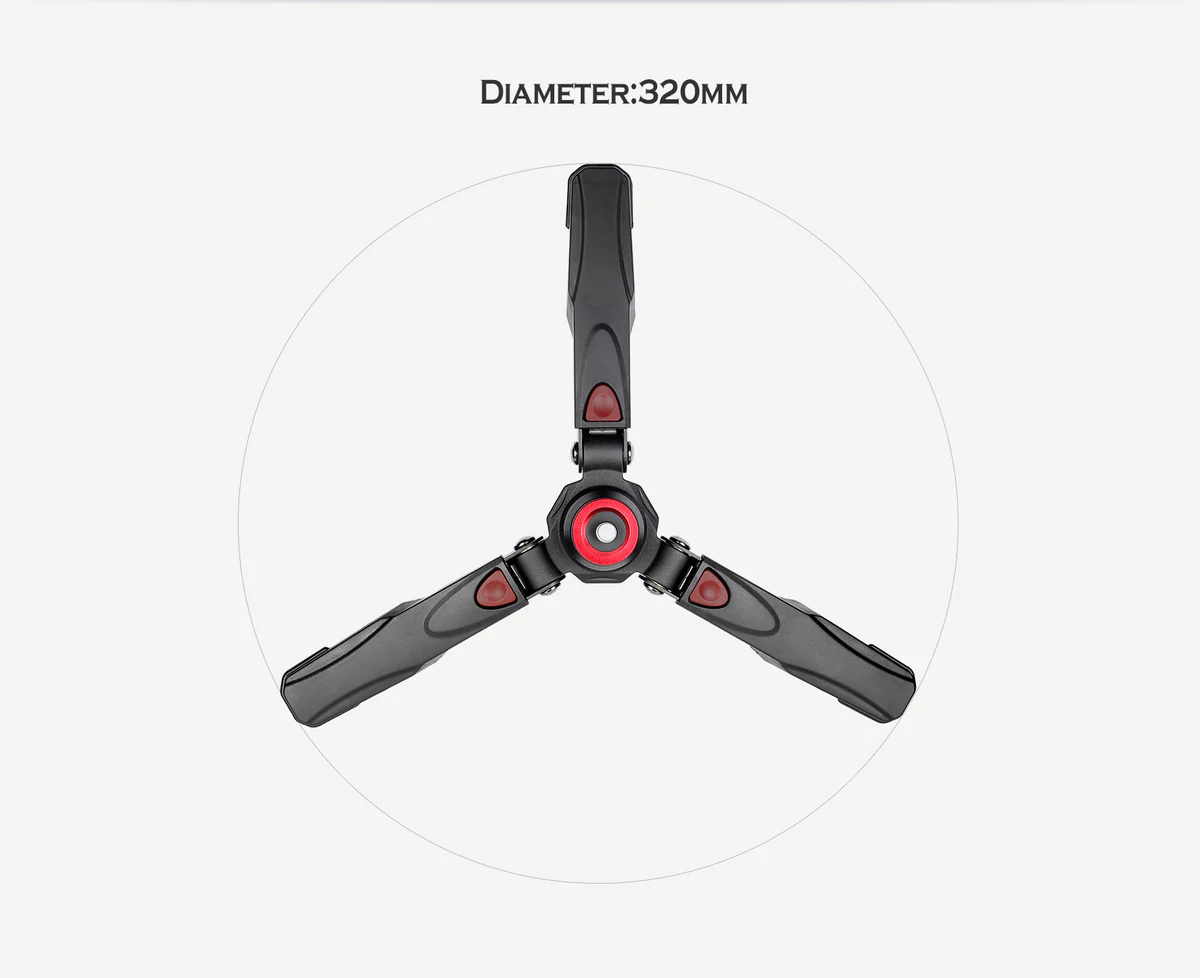 Leofoto VD-02 Monopod Base Support System - Image 2
