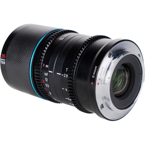 Sirui Saturn 35mm T2.9 1.6x Carbon Fiber Full-Frame Anamorphic Lens (L-Mount, Neutral Flare) - Image 4
