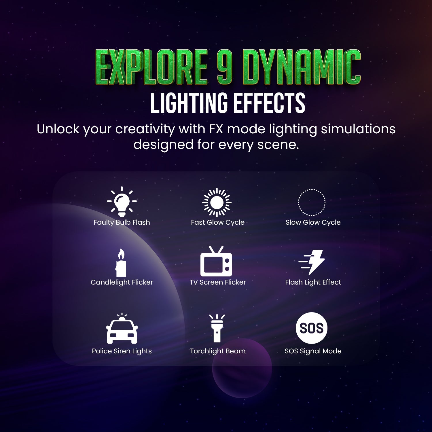 VL49 RGB Video Light, 3000-9000K, 1200mAh, 9 Effects, CRI 95+ - Image 5