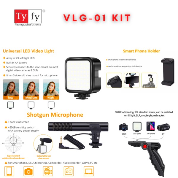 Tyfy VLG-01 VLOGGING KIT - Image 3