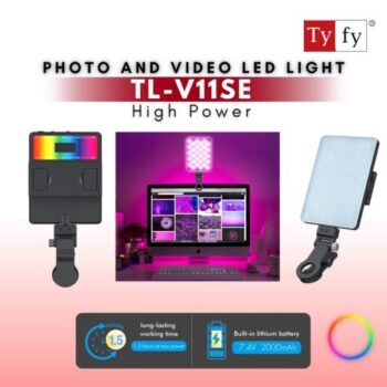 Tyfy TL-V11 SE RGB SMARTPHONE CAMERA VIDEO LIGHT
