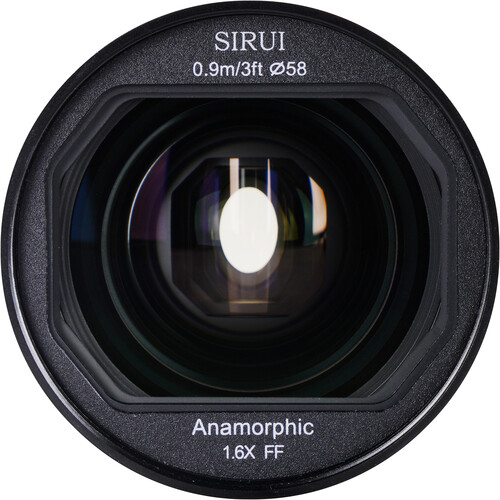 Sirui Saturn 35mm T2.9 1.6x Carbon Fiber Full-Frame Anamorphic Lens (L-Mount, Neutral Flare) - Image 2