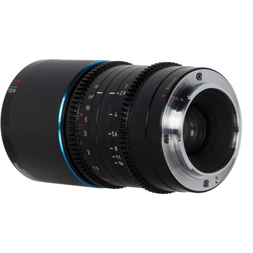 Sirui Saturn 50mm T2.9 1.6x Carbon Fiber Full-Frame Anamorphic Lens (Sony E, Blue Flare) - Image 5