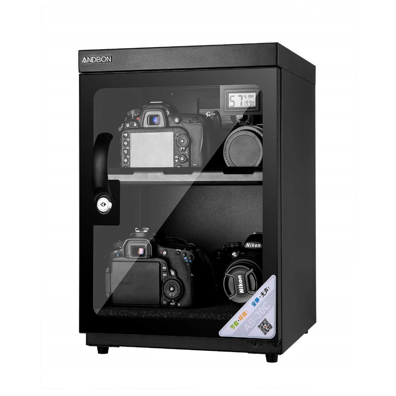Andbon AB-30C Dry Cabinet Box 30L Liters Digital Display with Manual Humidity Controller - Image 3