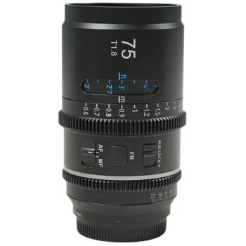 Sirui Astra Series T1.8 1.33x 75mm Full-Frame Anamorphic Lens (Sony E, Blue Flares)