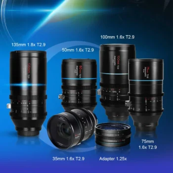 SIRUI Venus Full-Frame Anamorphic Cinema Lens 135mm for SONY E
