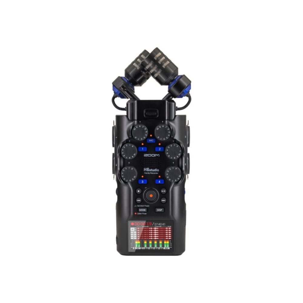 Zoom H6 Studio 6-Track Recorder