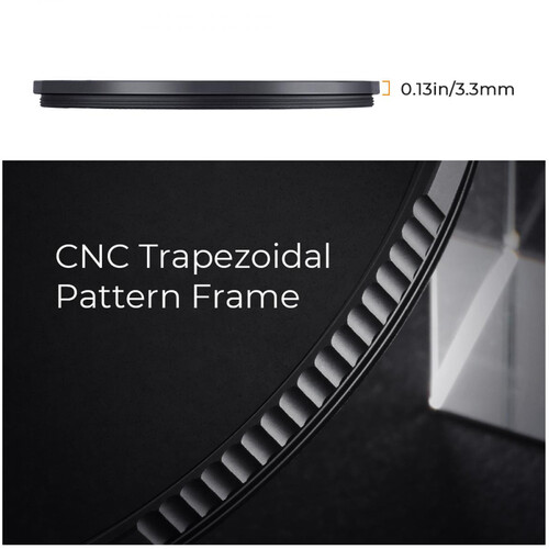 K&F Concept Nano-X Series Black Diffusion Filter 72mm, Grade 1/4 - Image 5